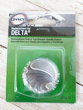 DANCO Delta Replacement Handle Button Part 88699 Sink & Tub/Shower Clear DIY